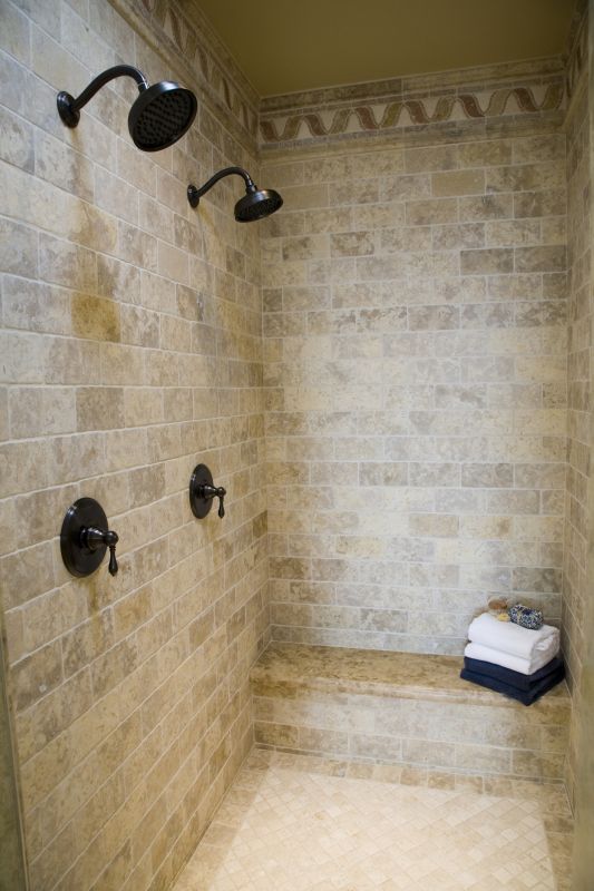 Stylish Shower Features